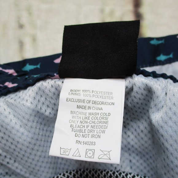 Beautiful Giant Shark Attack Swim Trunks - Picture 7 of 8